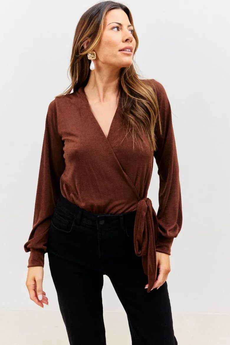 Acetate Slinky Bodysuit