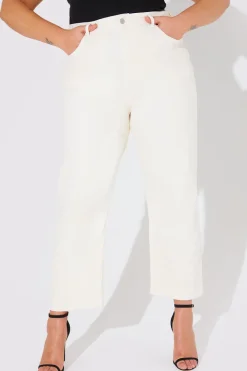 Ankle Grazer Straight Leg Jean