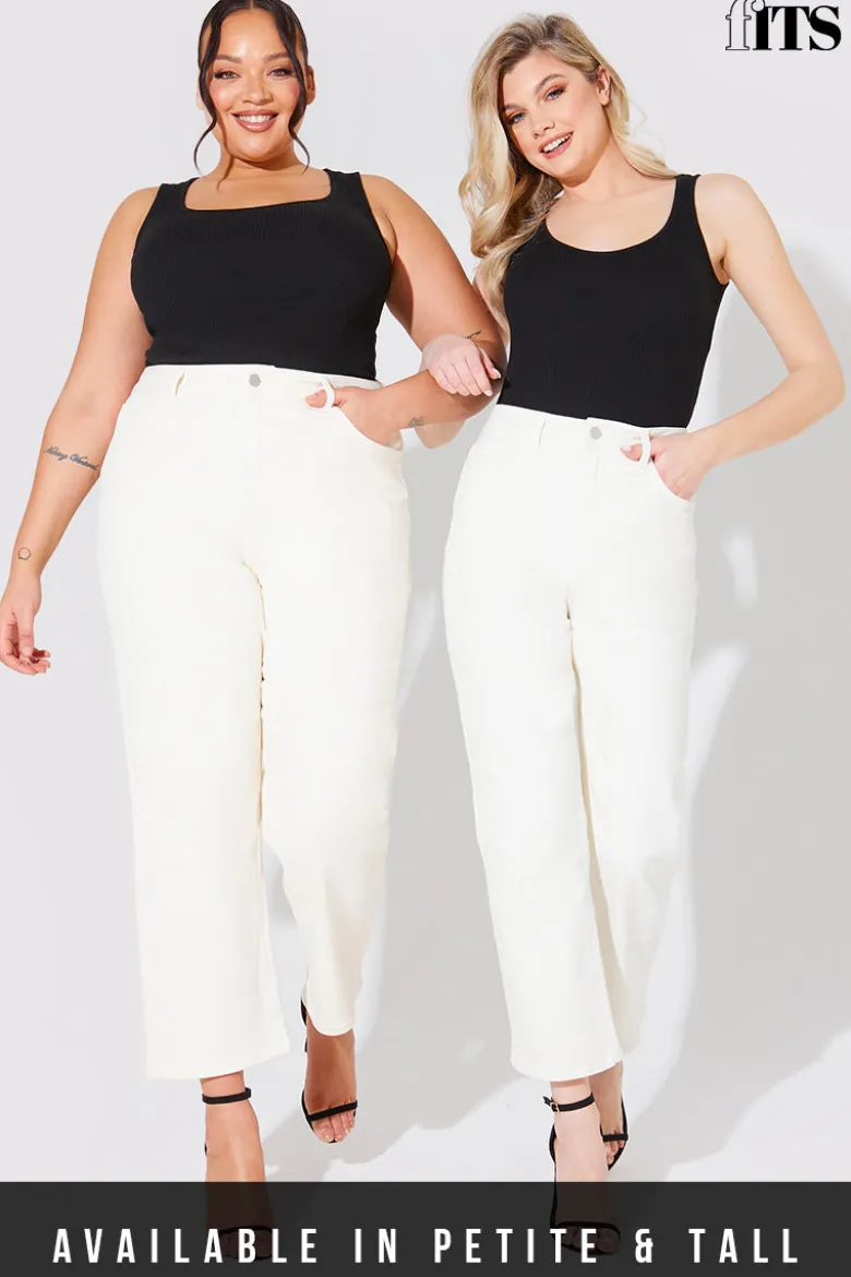 Ankle Grazer Straight Leg Jean