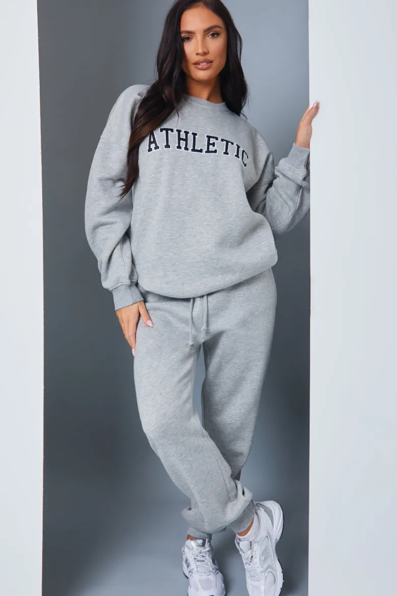 Athletic' Slogan Sweater