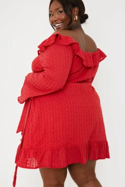 Bardot Broderie Anglaise Mini Dress