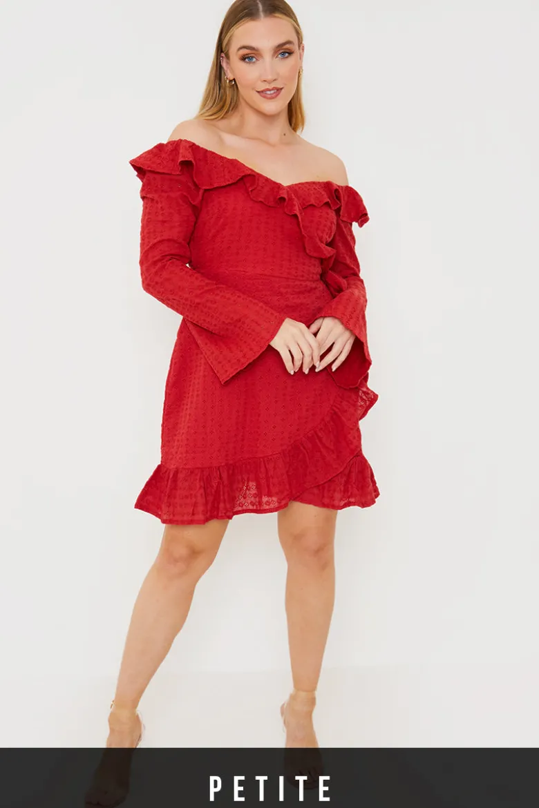 Bardot Broderie Anglaise Mini Dress