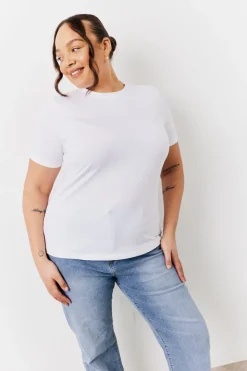Black and White 2 Pack Slim Fit Crew Neck T-Shirt