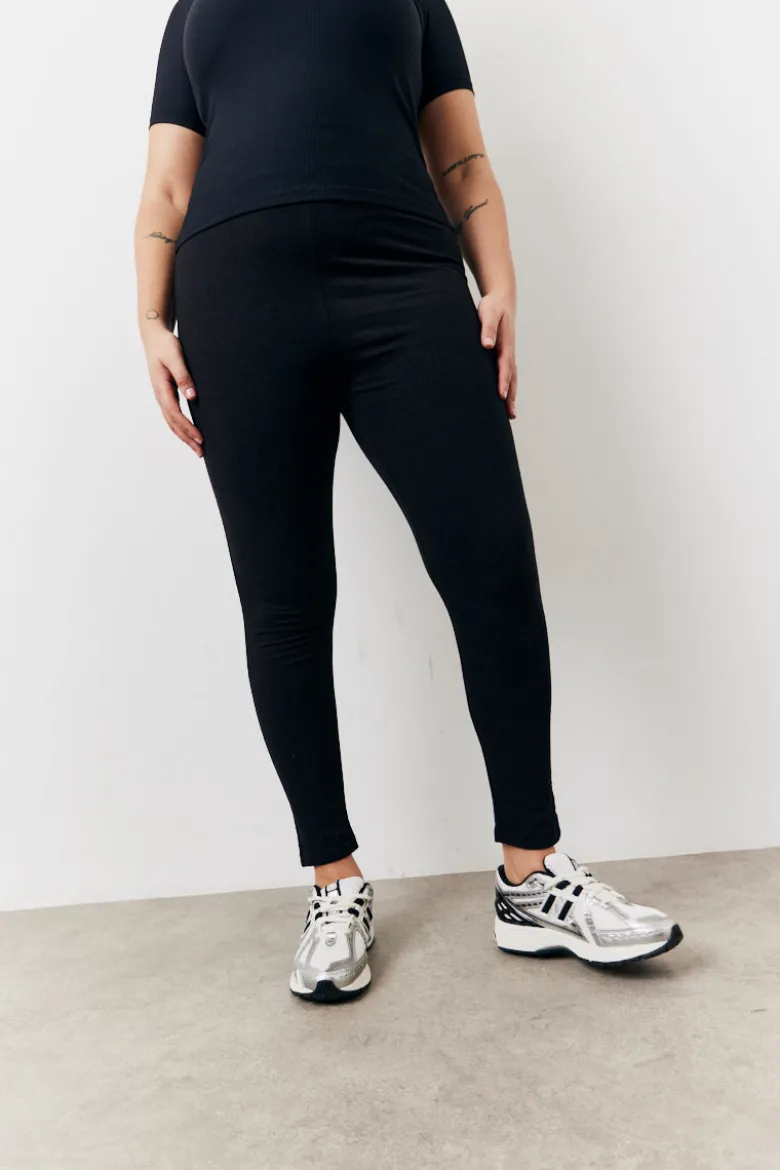 Black 2 Pack Jersey Kickflare and Legging