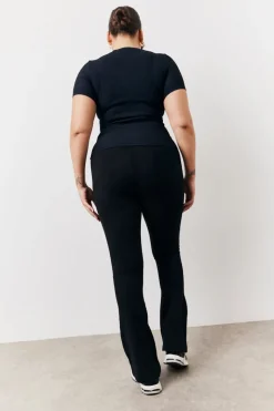 Black 2 Pack Jersey Kickflare and Legging