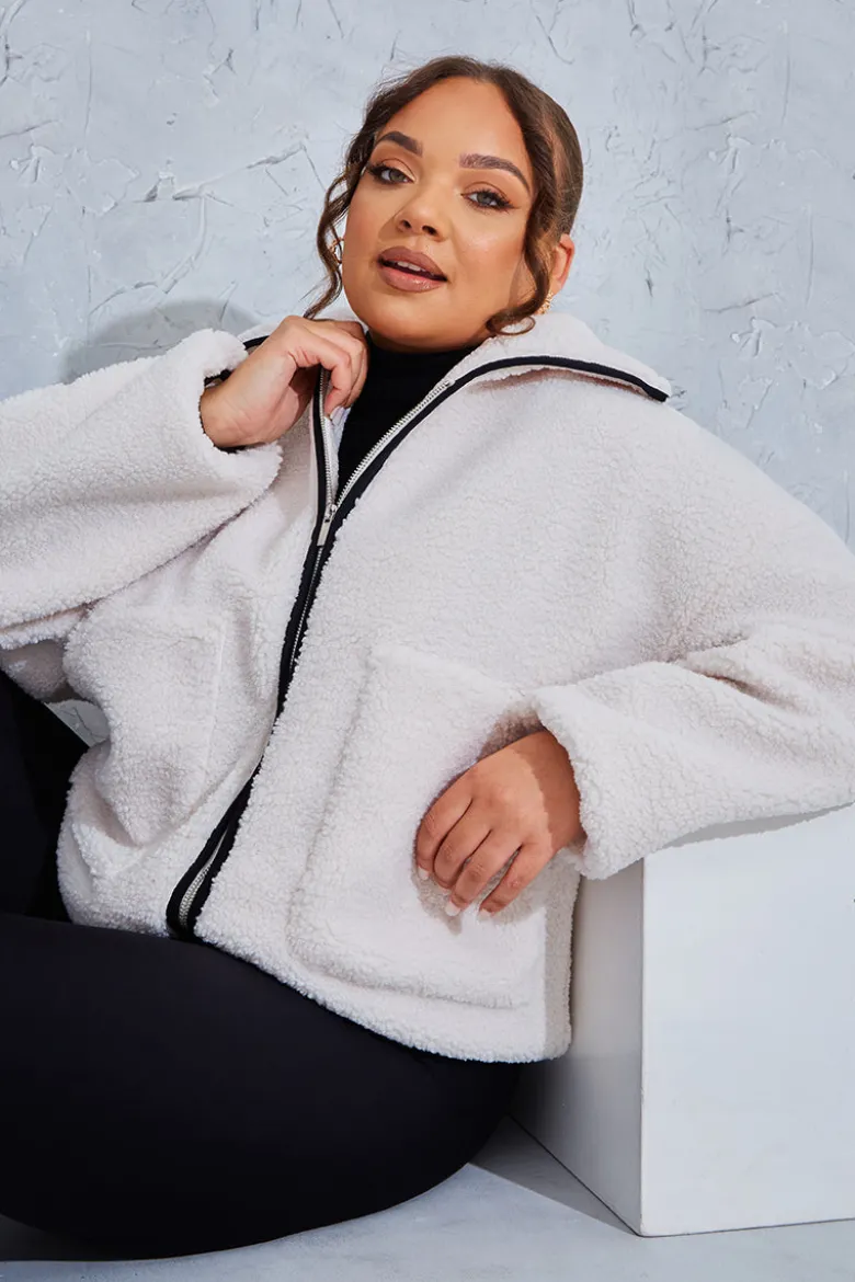 Borg Contrast Jacket
