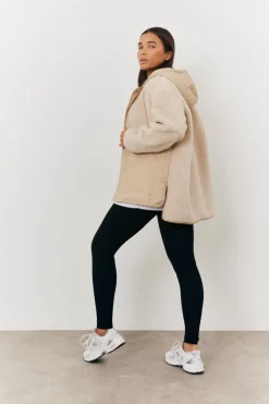 Borg Patched Quilted Jacket
