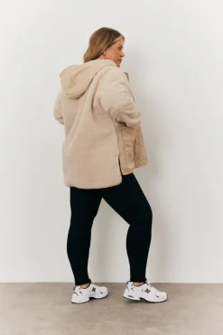 Borg Patched Quilted Jacket