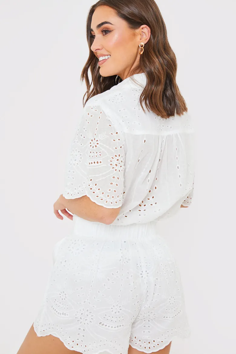 Broderie Short