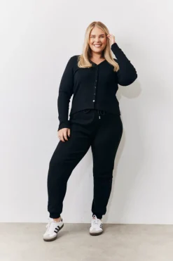 Brushed Rib Co Ord Cardigan