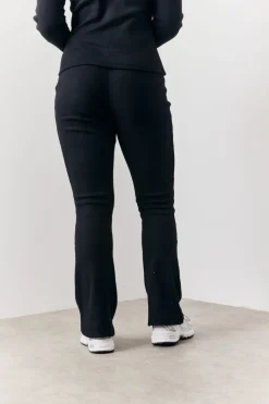 Brushed Rib Fit & Flare Co-Ord Trouser