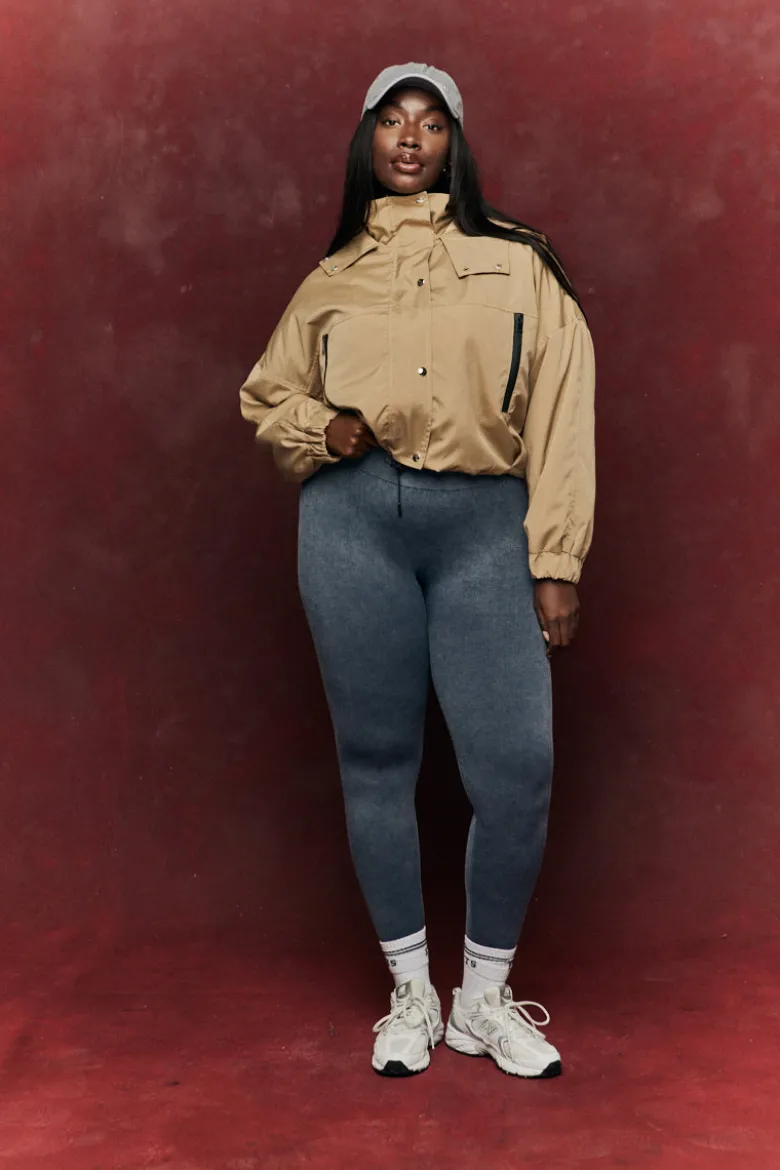Charcoal Grey Seamless High Waist Bum Boosting Leggings