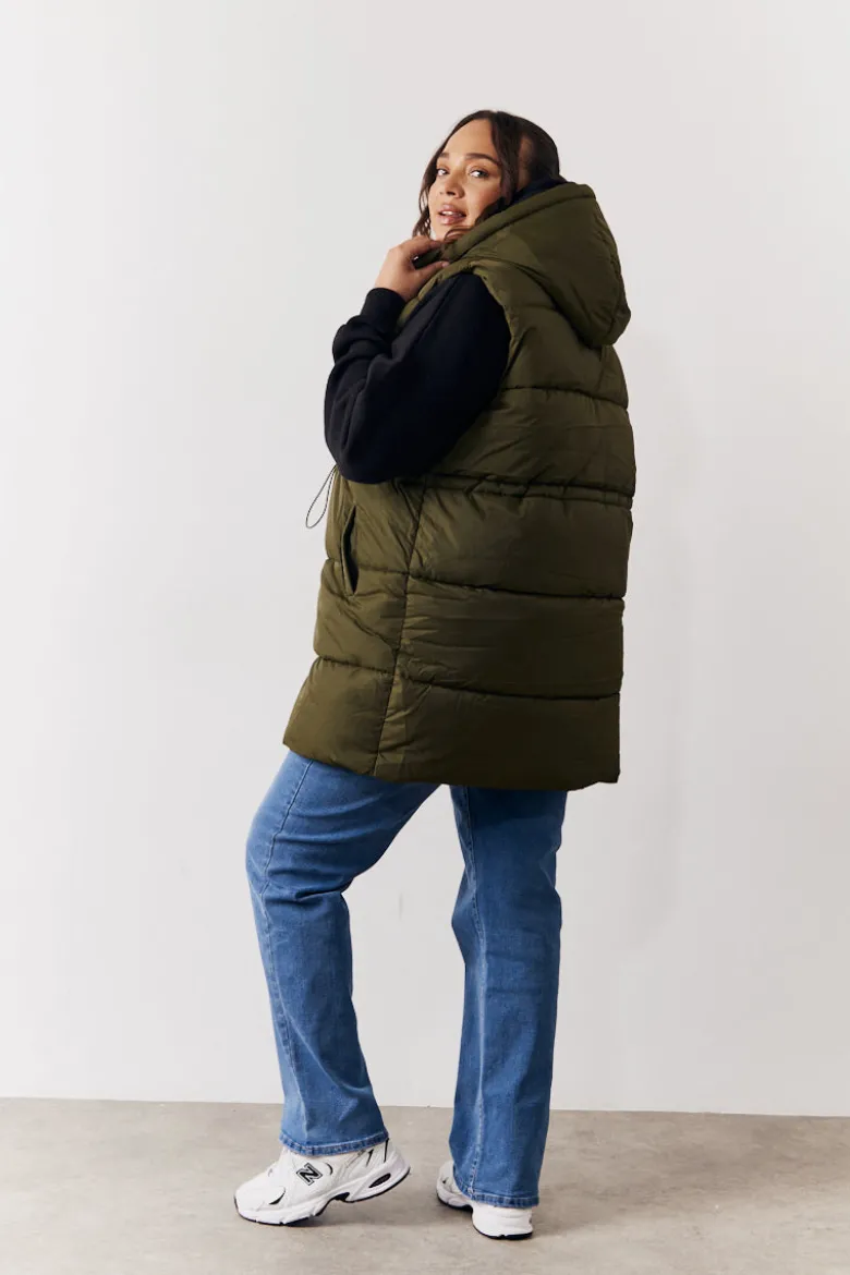 Cinched Waist Gilet