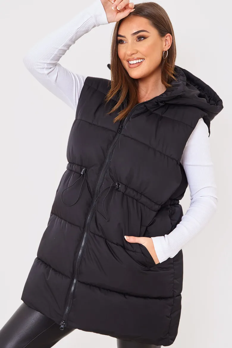 Cinched Waist Gilet