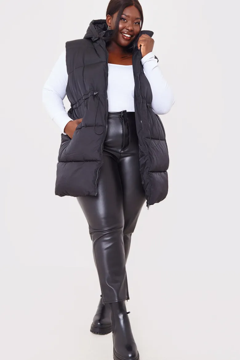 Cinched Waist Gilet