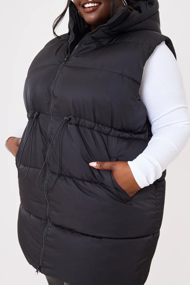 Cinched Waist Gilet