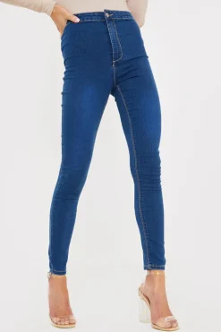 Clean High Waisted Stretch Jegging Jeans