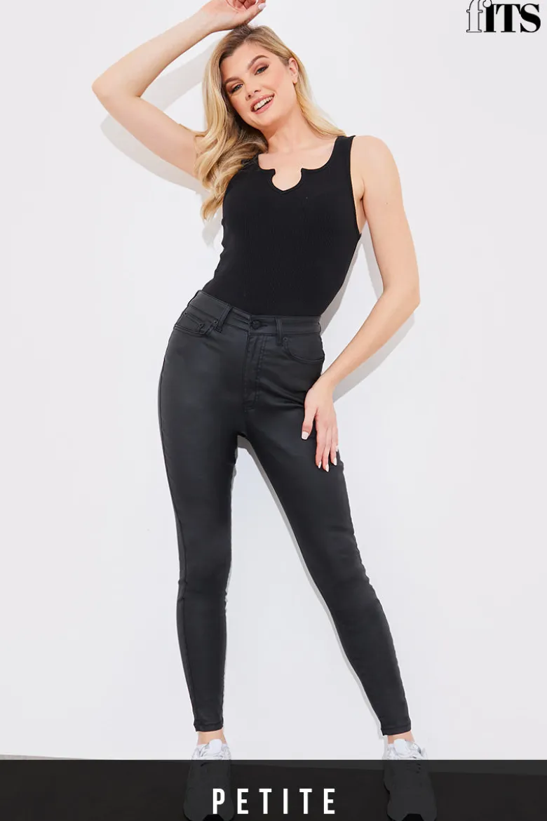 Coated Sculpt Shaper Jeans