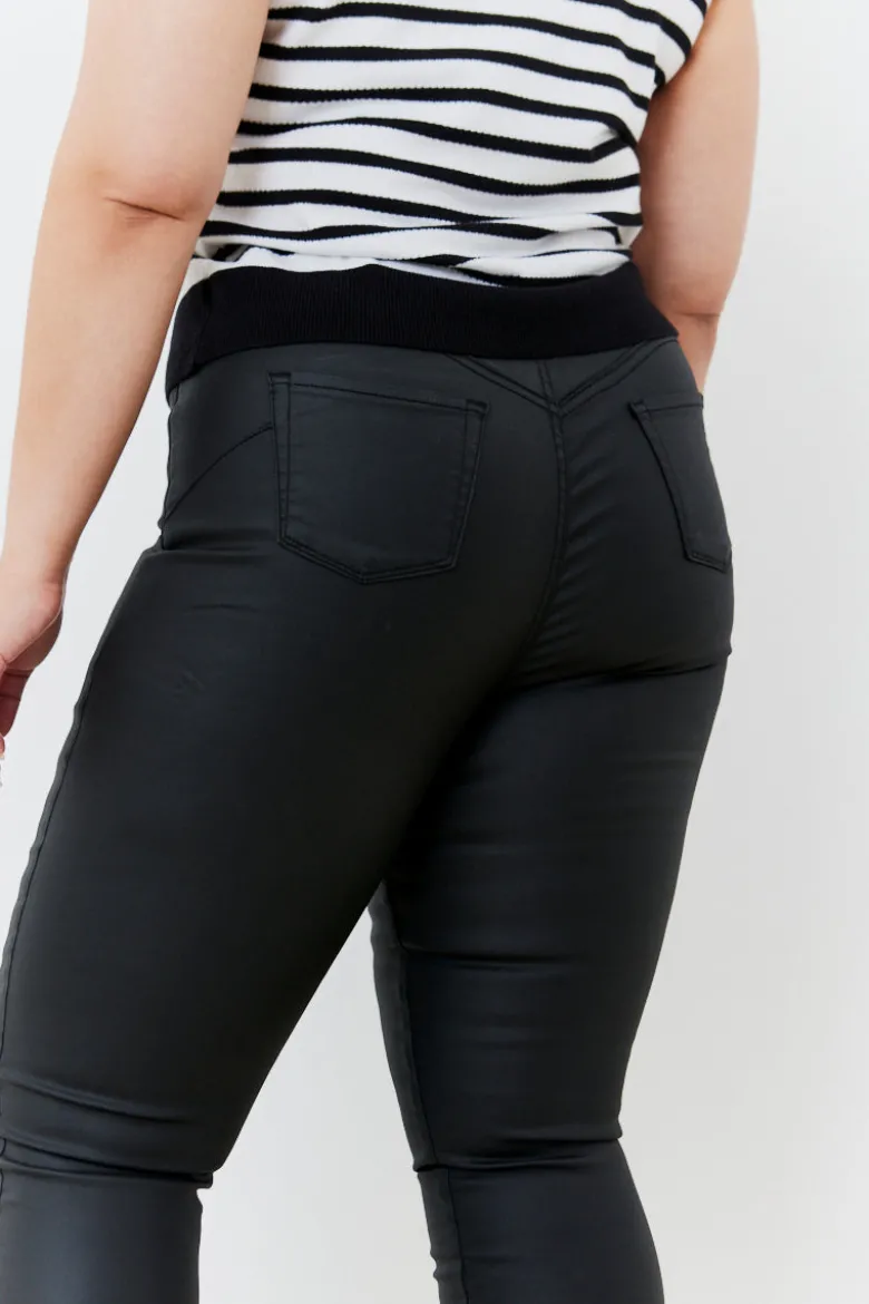 Coated Sculpt Shaper Jeans