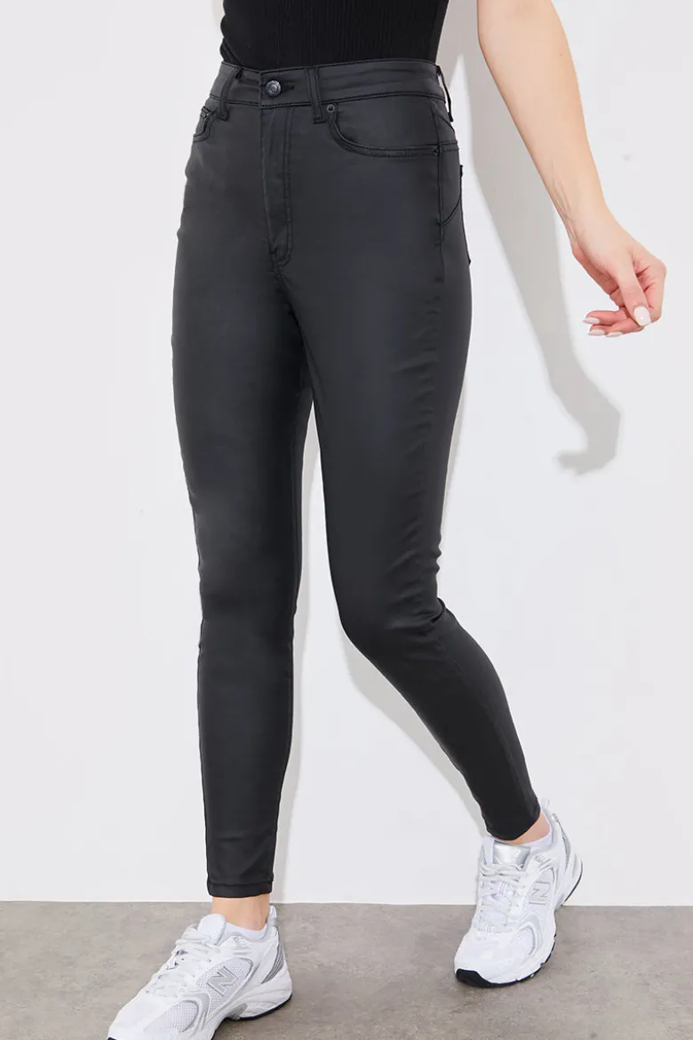 Coated Sculpt Shaper Jeans