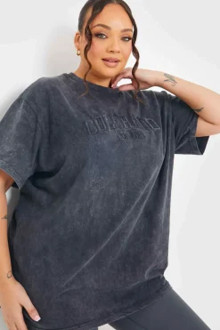 Colorado' Acid Wash Slogan T-Shirt