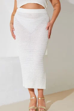 Crochet Midi Co-Ord Skirt