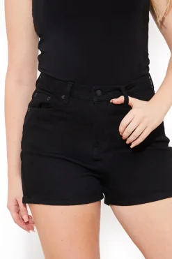 Denim Mom Short