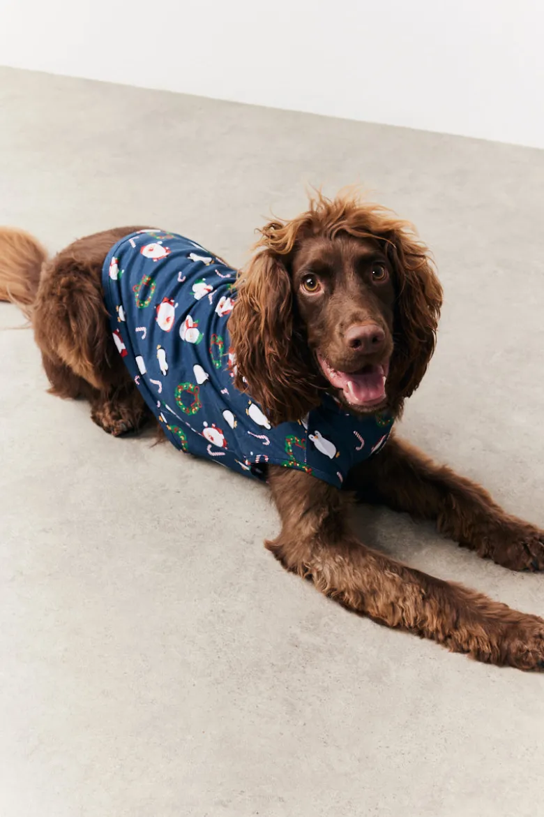 Dog Festive Print Pyjama