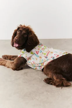 Dog Noel Print Pyjama
