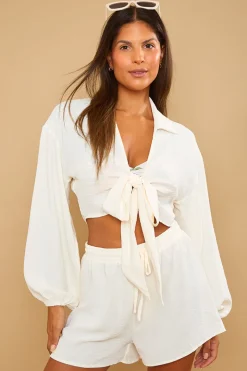 Drawstring Co-Ord Shorts
