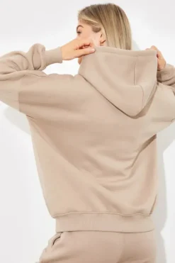 Embroidered Zip Up Jersey Jacket