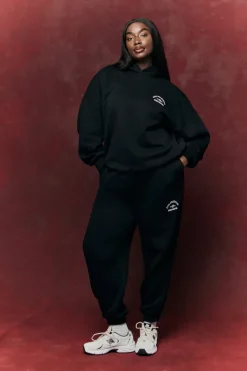 Fits Embroidered Co-Ord Hoodie