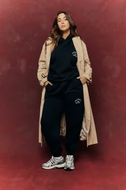 Fits Embroidered Co-Ord Hoodie