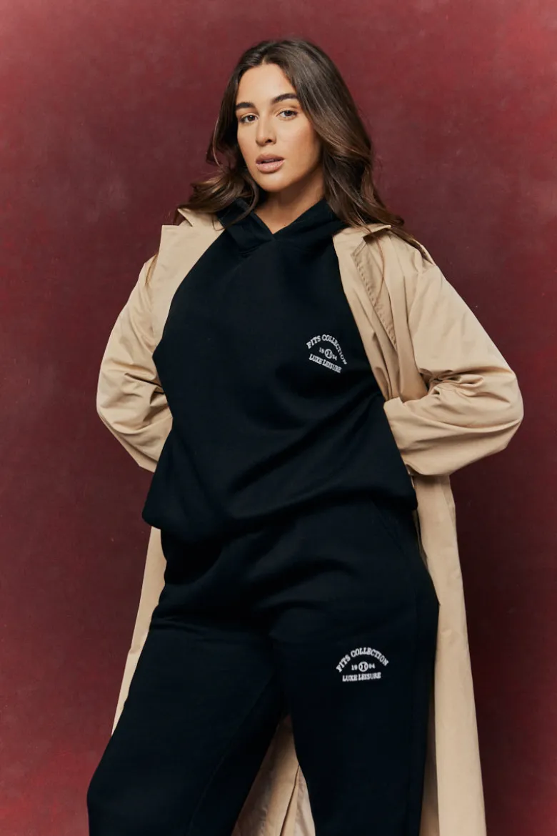 Fits Embroidered Co-Ord Hoodie