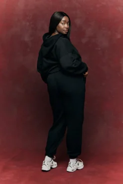 Fits Embroidered Co-Ord Joggers