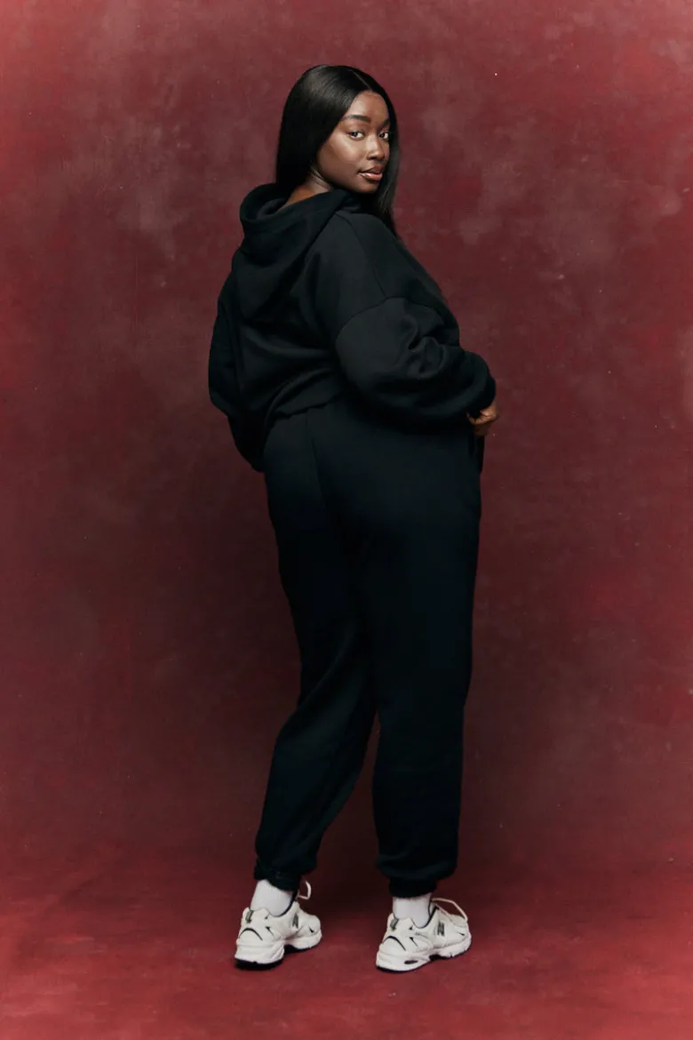 Fits Embroidered Co-Ord Joggers