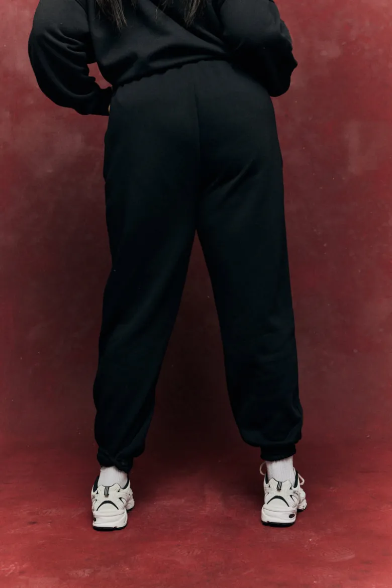Fits Embroidered Co-Ord Joggers