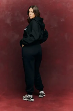 Fits Embroidered Co-Ord Joggers