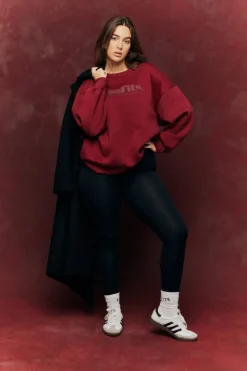 FITS Sports Printed Crew Neck Sweatshirt