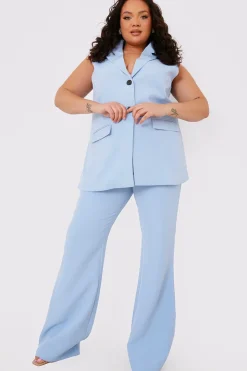 Flared Tailored Trousers