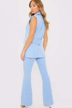 Flared Tailored Trousers