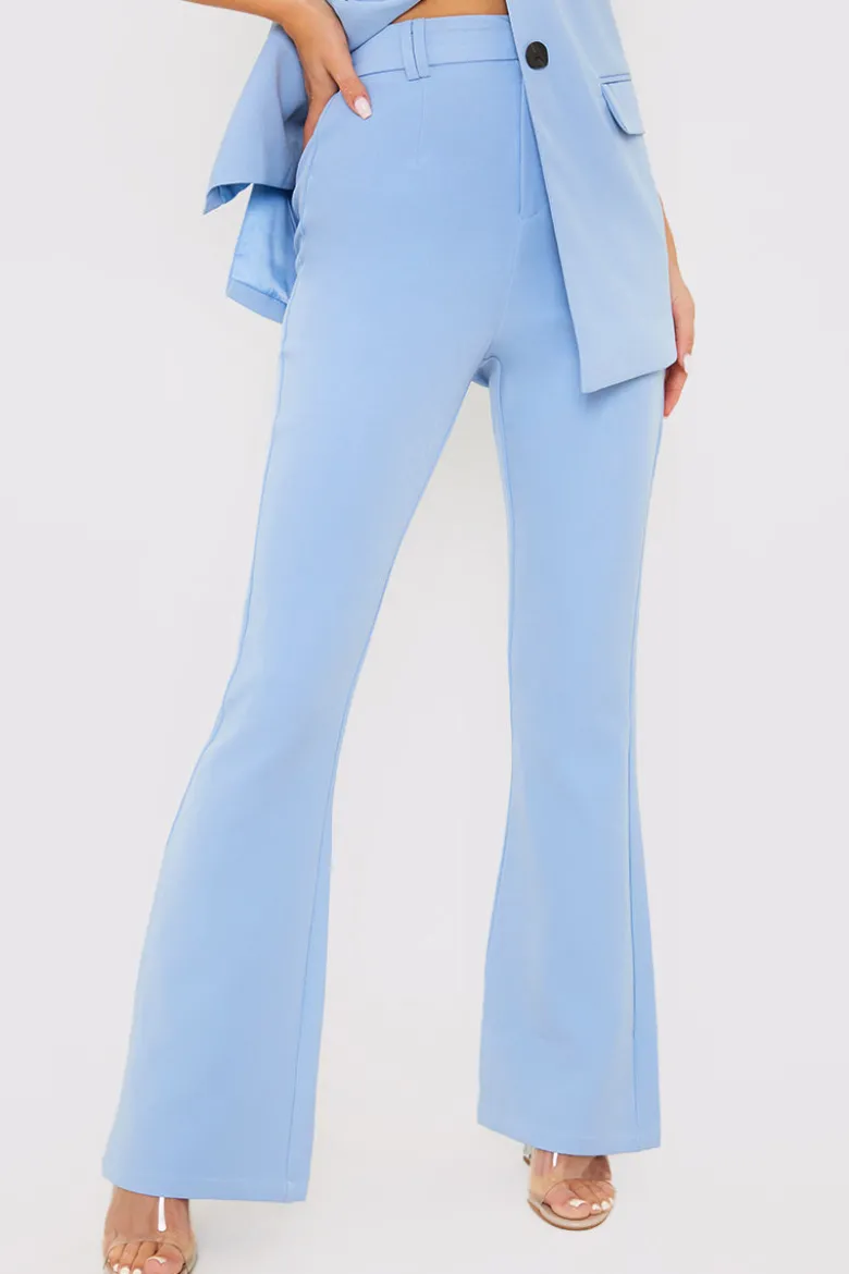 Flared Tailored Trousers
