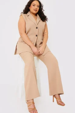 Flared Tailored Trousers