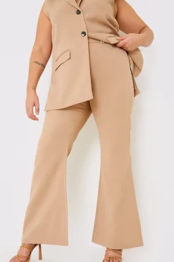 Flared Tailored Trousers