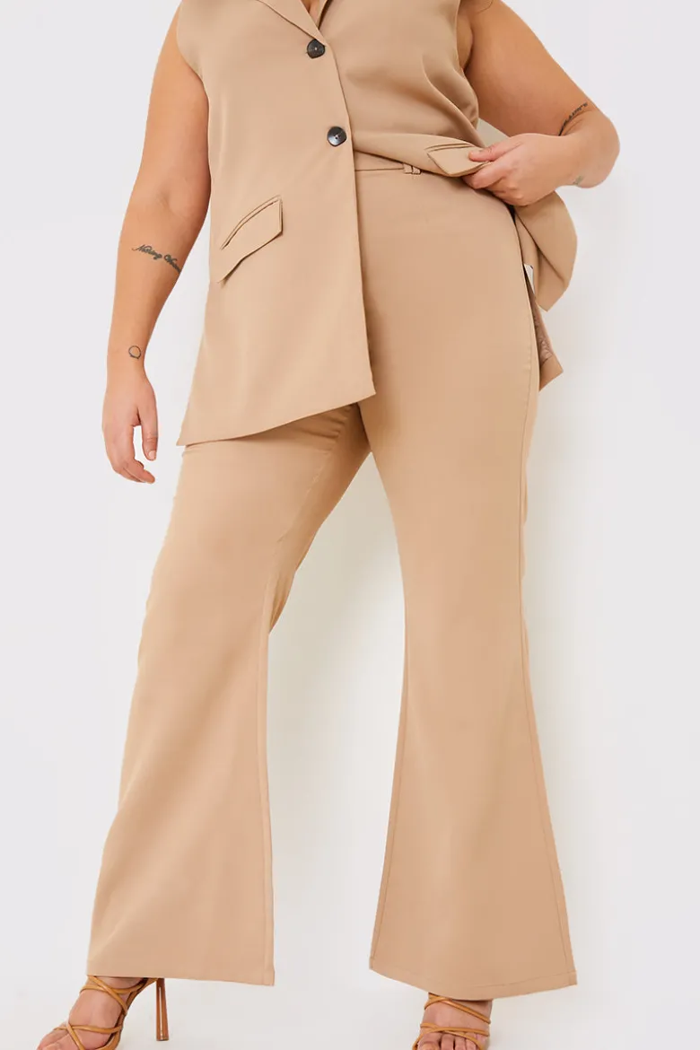 Flared Tailored Trousers