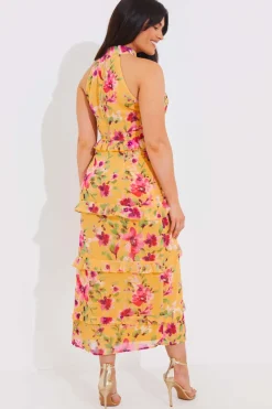 Floral Chiffon Maxi Co-Ord Skirt