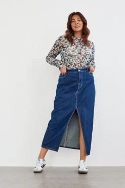 Floral Mesh T-Shirt