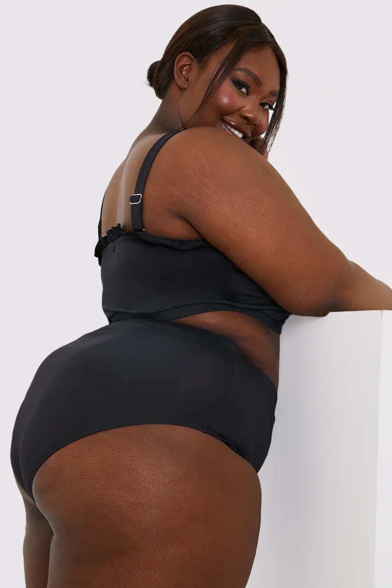 High Waist Bikini Bottom