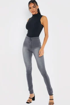 High Waisted Stretch Jegging Jeans