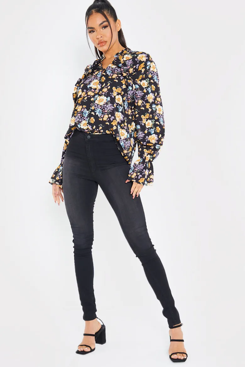 High Waisted Stretch Jegging Jeans